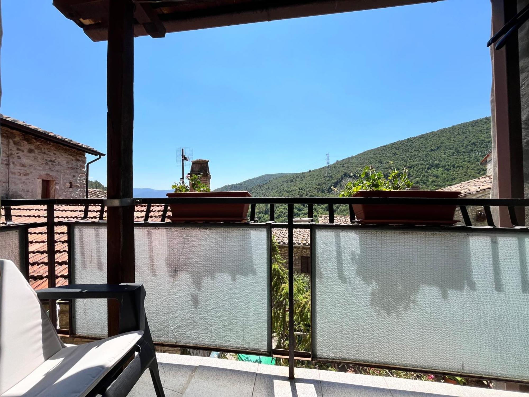 Appartamento A Valle San Martino Di 스폴레토 외부 사진